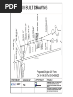 As Built Drawing Line Changel