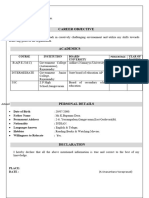 SSVP - Resume