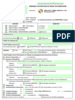 Formulaire Demande D'ouverture Credoc