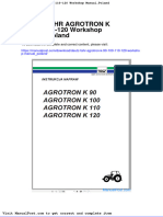 Deutz Fahr Agrotron K 90 100 110 120 Workshop Manual Poland
