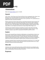 Download alumunium by Ajeng Shinta Prameswari SN69247895 doc pdf