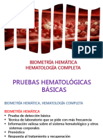 Clase de Biometría Hemática Hematologia Completa