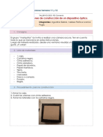 Ficha Consigna - Instrucciones Semana 11 y 12 - Mariquitas