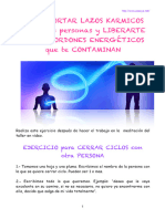 Cómo CORTAR LAZOS KARMICOS con otras personas y LIBERARTE de los CORDONES ENERGÉTICOS que te CONTAMINAN