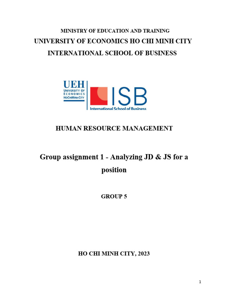 Analyzing Warehouse Manager JD & JS | PDF | Business | Finance & Money ...