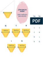 Guia Tabla de Tallas para El Diseño de Interiores