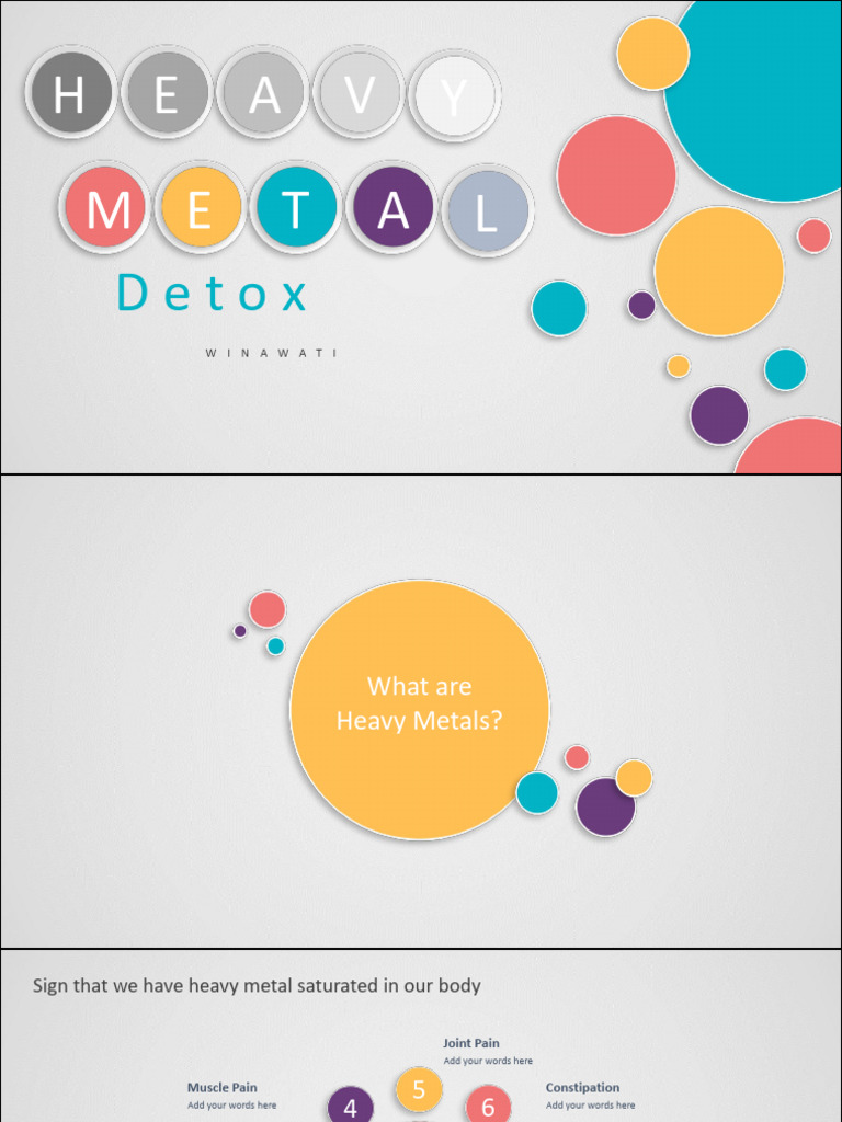 Heavy Metal Detox PDF Liver Methionine