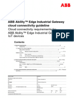 ABB Ability EL Industrial Gateway Cloud Connectivity Guidelines