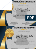 Mención de Honor Piedra