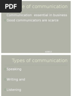 Communication Skills