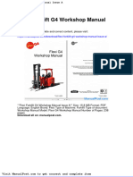 Flexi Forklift g4 Workshop Manual Issue A