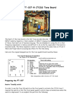 Yaesu FT-227-R CTCSS Tone Board Modification