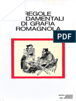 Regole Fondamentali Di Grafia Romagnola