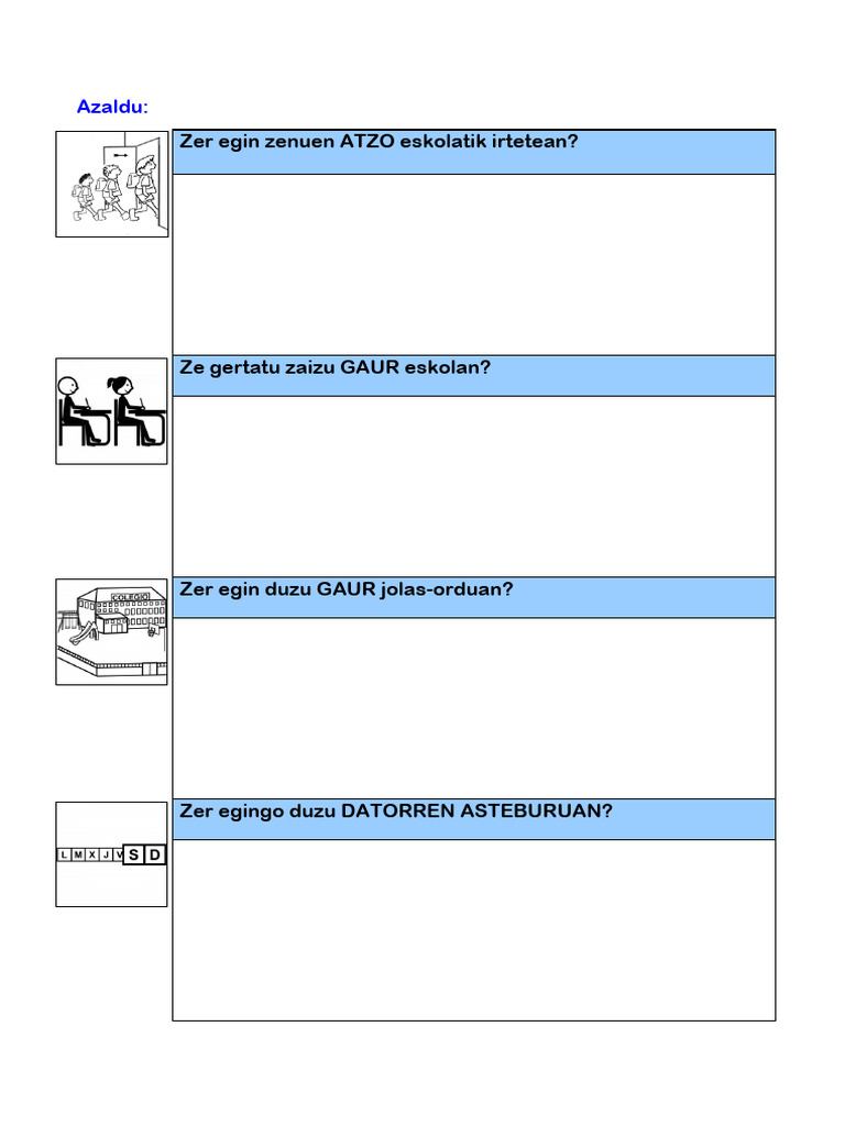 Zer Egin Egingo Duzu | PDF