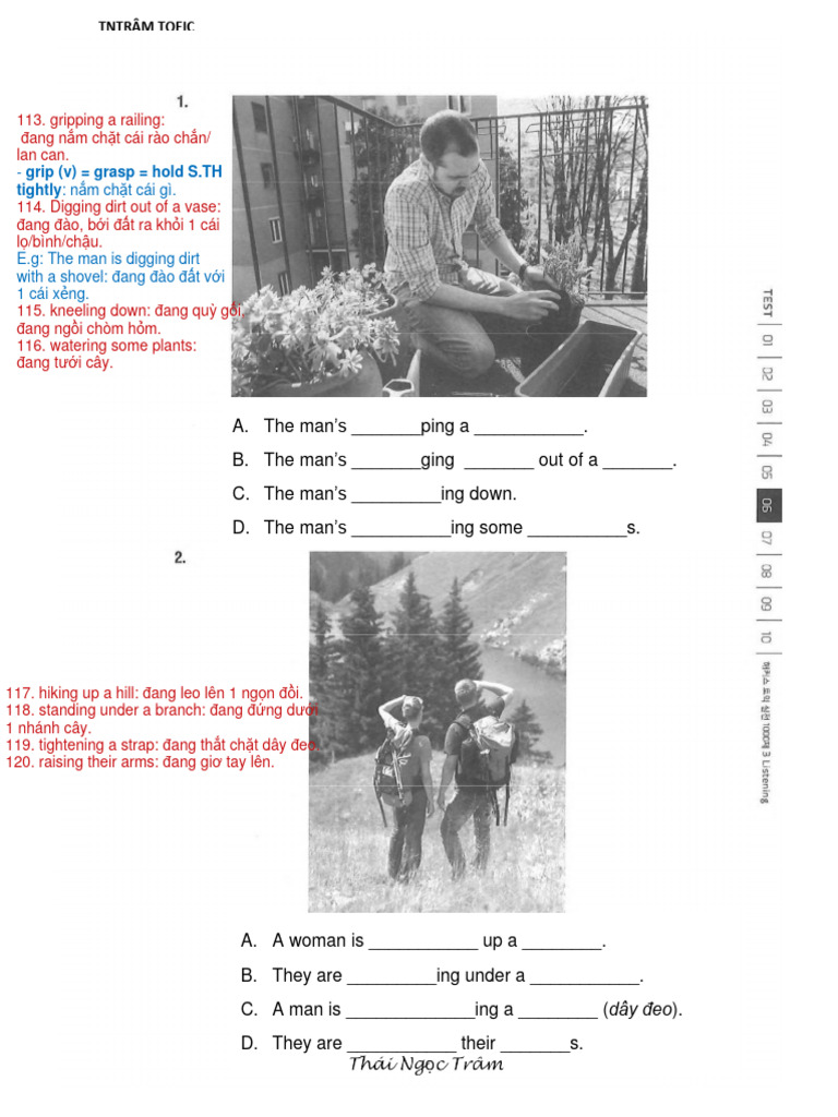 Part 1 Test 6 7 8 | PDF
