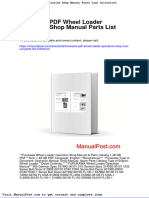 Furukawa PDF Wheel Loader Operation Shop Manual Parts List Collection