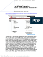 Grove Crane Rt890e Service Operator Parts Manual and Schematic 226523