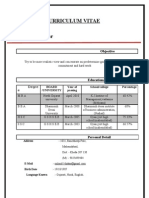 Curriculum Vitae