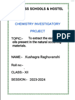 Chemistry Project Print