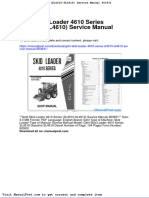 Gehl Skid Loader 4610 Series Sl4510 Sl4610 Service Manual 903931