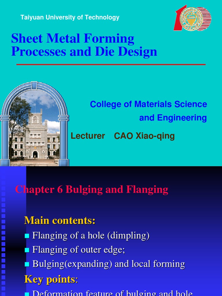 Sheet Metal Forming | PDF