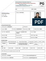 PG Application Form Khalsa