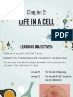 D. Chapter 2 - Life in A Cell (Lesson 2.1 and 2.2)