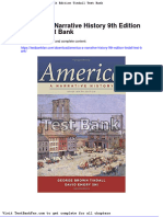 America A Narrative History 9th Edition Tindall Test Bank