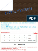 Python (List & Tuple)