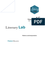 Patterns and Interpretation. in - Literary Lab, Pamphlet15, September 2017 (Artigo) - MORETTI, Franco