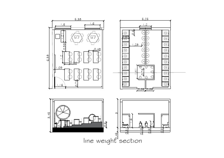detail classroom dimension PDF