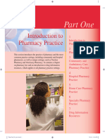 Introduction To Pharmacy Practice