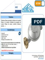 Fiche - Technique - Detendeur Pour Gaz Butane 1 3 KG Home Gaz