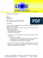 Informe de Avance