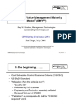 PS0406 EVM Maturity Model - EVM3, Stratton