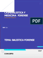 Semana 5 Balistica Forense