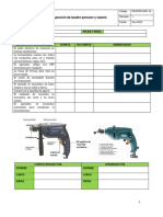 PR-DPR-InSP-16 Inspección de Taladro Percutor