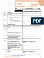 AQA GCSE Chem C3 Practice Question Answers