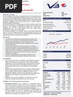 Equity Research Report On Varun Beverages LTD 1700528062