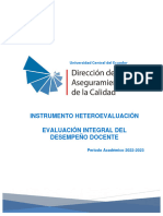 Instrumentos Evaluación Desempeño Docente Aprobados HCU