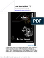 Hanix Service Manual Full CD