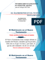 Matrimonio en El NT