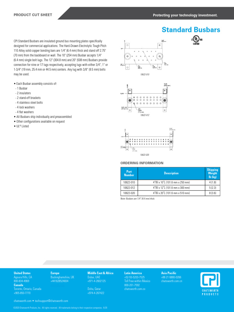 Grounding Bars PDF Building Materials Metals