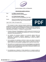 Informe N°0001-2023 Eval Psicopedag. Trujillo 2023-1