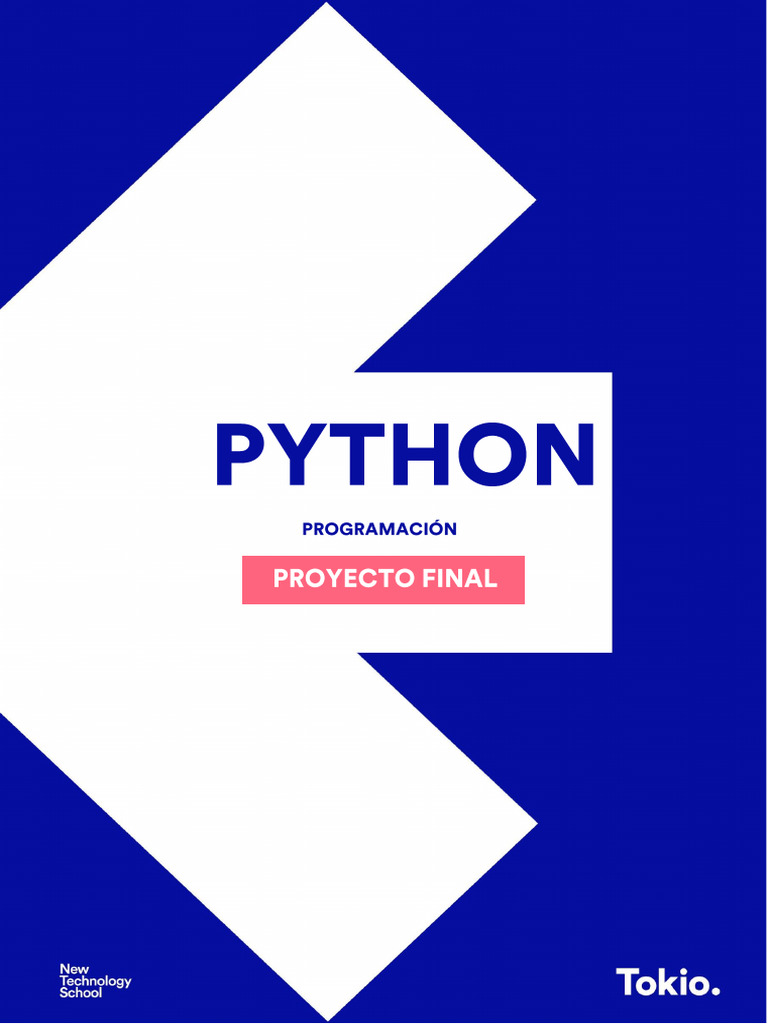 Proyecto Final de Programación Python | PDF | Software de la aplicacion ...