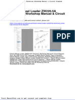 Hitachi Wheel Loader Zw220 5a Technical Workshop Manual Circuit Diagram