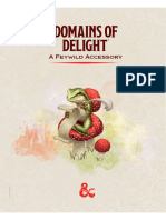 Domains of Delight - Feywild (5e)