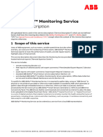 ABB AbilityTM Monitoring Service Service Description - 4MWA000038 - Rev D - September 2023