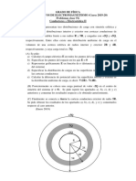 FELECTROMAGNETISMO Hojaproblemas TG Conductores+Electrostática II Curso1920