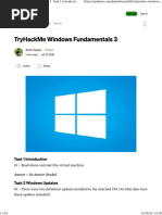 TryHackMe Windows Fundamentals 3. Task 1 Introduction by Amit Terani Medium